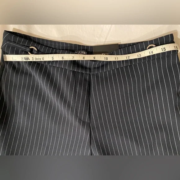 🎉HP🎉NEW ROZ & ALI Palazzo Pants Baggy Wide Leg Dress Slacks Flowy Spandex 12 - Picture 3 of 7